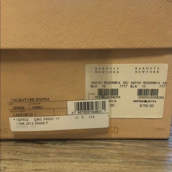 Authentic Prada Black Suede Mules - Picture 8 of 8